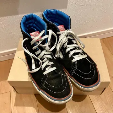 VANS SK8-HI 블랙 US 기획 90s~00s 스웨이드 하이컷