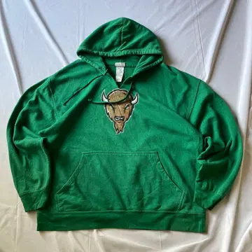 00s 맨투맨 후드티 그린 그런지 Y2K 헤이세이 인기 구제 의류