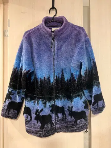 BLACK MOUNTAIN 플리스 풀 집업 90s