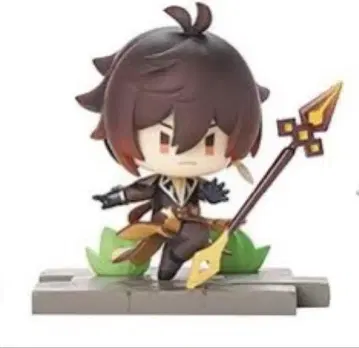 새상품 종려 원신 전장의 영웅 모습 컬렉션 피규어 리월편