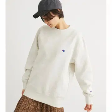 champion 챔피온 속기모 맨투맨 C3-Y037 L 에크루