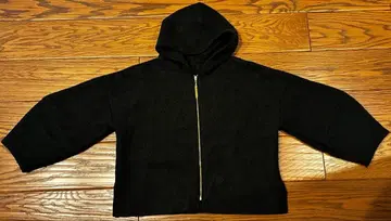 malla 루프니들 후드티 블랙 사이즈 38 LUCA