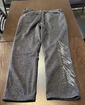 GOTCHA 그레이 플리스 팬츠 로고