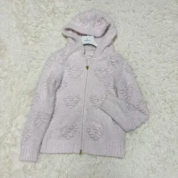 젤라또피케 파자마 후드티 룸웨어 수플레 하트 폼폼