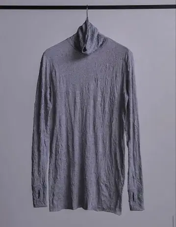 크래프트 패브릭 레이어드 터틀넥 L/S 티