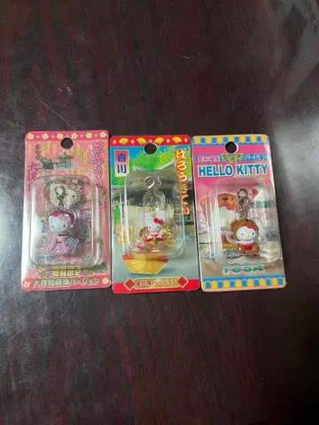 헬로키티 스트랩 카가와 고치 시가 한정판