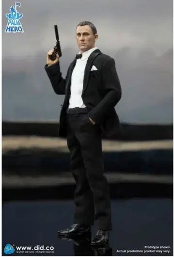 미사용 새상품 1/12 007 제임스 본드 액션 피규어 DID