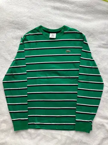LACOSTE 롱 슬리브 보더 XS