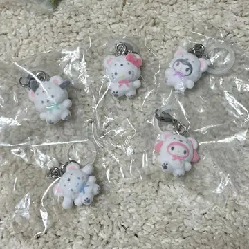 산리오 포근포근 스노우 표시 액세서리