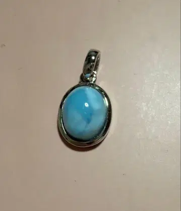 실버 925 라리마 펜던트 탑