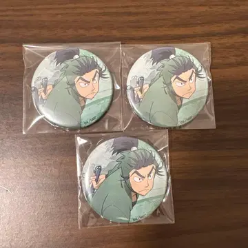 닌타마 체험전 식만 루사부로 캔뱃지 3점