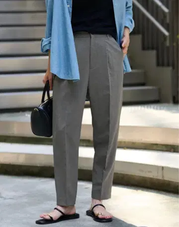 framework 발수 리사이클 Pe 이지 팬츠 턱 팬츠 슬랙스