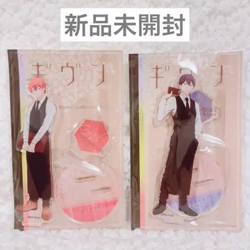 기븐 노이타미나 카페 아크릴 스탠드 마후유 릿카 미개봉 새상품 2세트