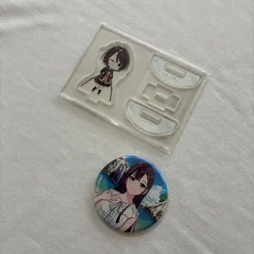 유키이로사인 아크릴 스탠드 & 캔뱃지 타카하기 쿄코 & 나고리 미쿠