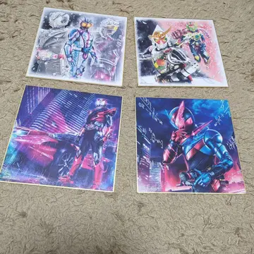 가면라이더 색지 4장 세트
