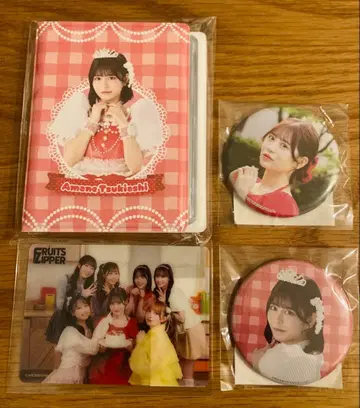 후루퍼 3주년 스키 복권 츠키아시 아마네 폴라로이드 파일 세트