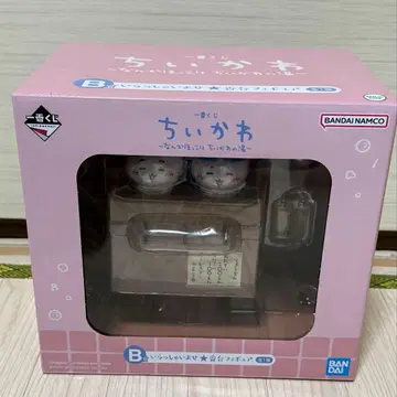 제일복권 치이카와 (먼작귀) 온천 B상 어서 오세요 욕탕 피규어