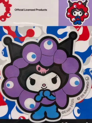 쿠로미 미야쿠미야쿠 어패럴 스티커 미야쿠미야쿠 쿠로미 스티커