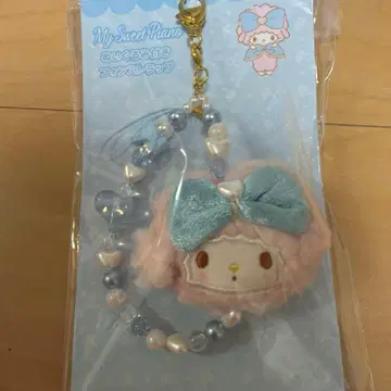 마이 스위트 피아노 피아노짱 봉제 인형 포함 폰 스트랩 블루