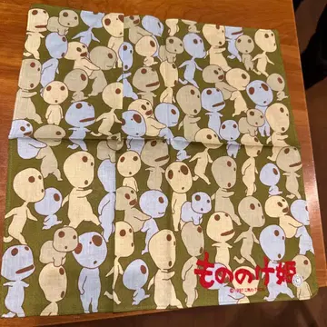 [ 미사용 새상품 ] 모노노케 히메 손수건 코다마