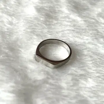 심플 스테인리스 금속제 반지 목걸이 탑 액세서리