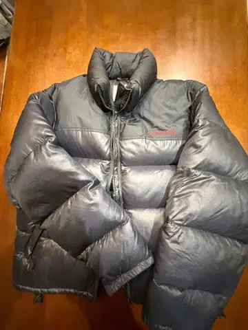 컨버스 다운 자켓 그레이