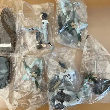 [ 미개봉 ] 미즈시마 신지 캐릭터 야구 군상 4종 5개