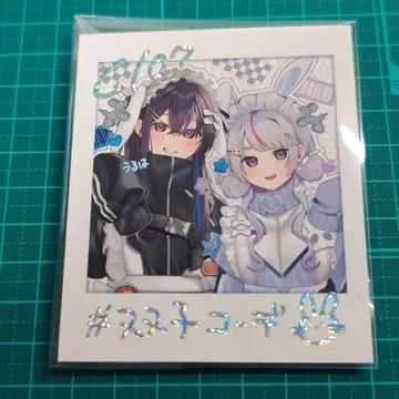 브이스포! C107 말차라테 이치노세 우루하 우사기 미미 금박 포토 카드