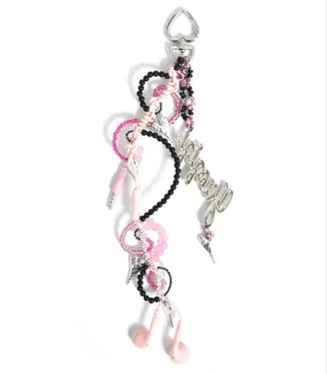 YUEQIQI x NUBIAN 이어폰 비즈 키링