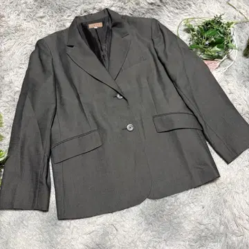 [ agir ] 그레이 더블 테일러드 자켓 17AR 빅 사이즈