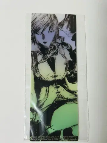 FF XIII 라이트닝 클리어 카드 아마노 요시타카