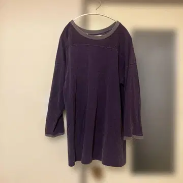 BEAMS BOY 퍼플 긴팔 튜닉