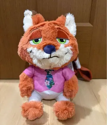 주토피아2 봉제 인형 백팩 닉