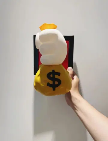 돈 주머니 피규어