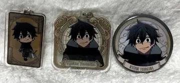 토겐안키 요도가와 마스미 핸즈 진로우 캔뱃지 아크릴 키링 3종 세트