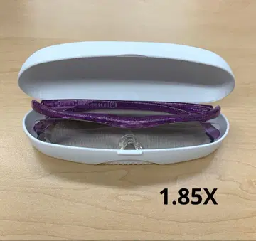 미사용 새상품 하즈키 루페 컴팩트 1.85X 뉴 퍼플