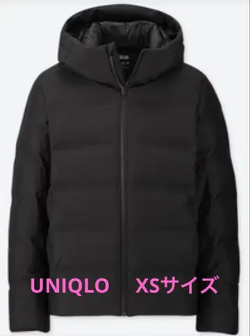 UNIQLO 심리스 다운 후드티