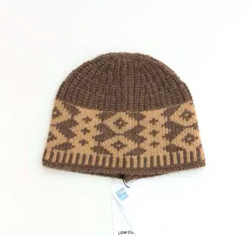 LOW CLASSIC 니트 모자 베이지