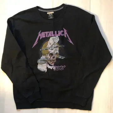 메탈리카 METALLICA L 속기모 밴딩 맨투맨
