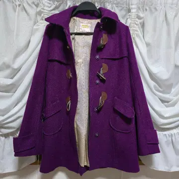 MINIMUM MINIMUM 퍼플 더플 코트