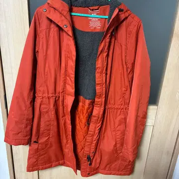 LL Bean 여성용 아우터 오렌지 M 사이즈