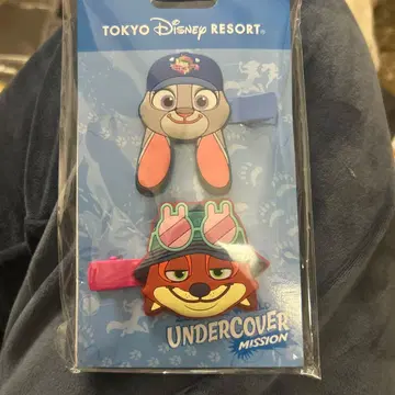 주토피아 헤어 클립 디즈니랜드