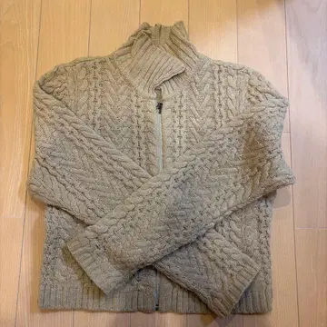 ONE fifth 원피프스 케이블 니트 가디건