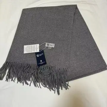 존스톤스 캐시미어 대형 스톨 머플러 그레이