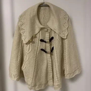 axes femme 케이블 짜임 판초