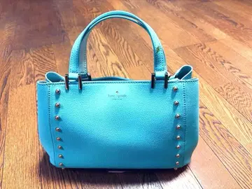 케이트 스페이드 스카이블루 스터드 토트백