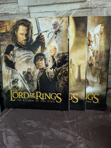 영화 로드 오브 더 링 팜플렛 세트