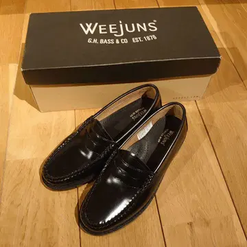 G.H.BASS WEejuns 블랙 로퍼 36