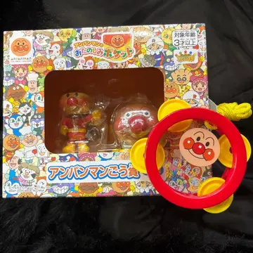 호빵맨 뮤지엄 한정판 호빵맨 호 고 상 탬버린 세트