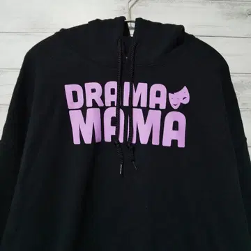 GILDAN 백 프린트 후드티 XL 블랙 USA 구제 의류